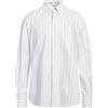 THOM BROWNE - Camicia a righe - Bianco