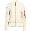 ALPHA INDUSTRIES - Bomber - Panna