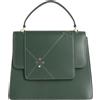 BORBONESE - Borsa a mano - Verde smeraldo