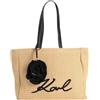 KARL LAGERFELD - Borsa a spalla - Beige