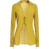 PATRIZIA PEPE - Camicie e bluse in seta - Verde lime