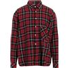 GCDS - Camicia a quadri - Rosso