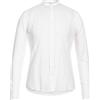 DANIELE ALESSANDRINI HOMME - Camicia in lino - Bianco