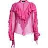 ROCHAS - Camicie e bluse in seta - Fucsia