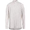 AGNONA - Camicia a righe - Marrone