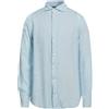 BARENA - Camicia in lino - Celeste