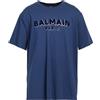 BALMAIN - T-shirt - Blu navy