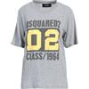 DSQUARED2 - T-shirt - Grigio chiaro