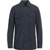 BL'KER - Camicia tinta unita - Blu navy