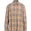 BURBERRY - Camicia fantasia - Cammello