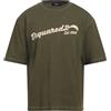 DSQUARED2 - T-shirt - Verde militare