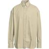BURBERRY - Camicia regular fit - Verde salvia