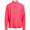 HARMONT & BLAINE - Camicia in lino - Magenta