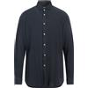 BOGLIOLI - Camicia tinta unita - Blu notte