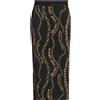 VERSACE JEANS COUTURE - Gonna midi - Nero