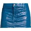 VIVIENNE WESTWOOD - Gonna jeans - Verde petrolio