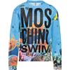 MOSCHINO - Felpa - Azzurro