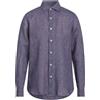 MAZZARELLI - Camicia in lino - Avio