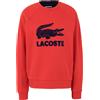 LACOSTE - Felpa - Rosso