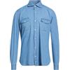 LUIGI BORRELLI NAPOLI - Camicia di jeans - Blu
