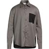 YES LONDON - Camicia fantasia - Grigio