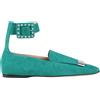 SERGIO ROSSI - Mocassino - Verde smeraldo