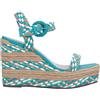 SCHUTZ - Sandali - Verde petrolio