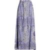 ANTIK BATIK - Gonna lunga - Viola scuro