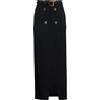 VERSACE JEANS COUTURE - Gonna lunga - Nero