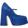 VIC MATIĒ - Décolleté - Blu china