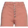 DONDUP - Shorts jeans - Rosa antico