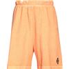 MARCELO BURLON - Pantalone felpa - Arancione