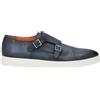 SANTONI - Mocassino - Blu navy