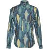 BOGLIOLI - Camicia fantasia - Verde petrolio
