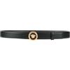 VERSACE - Cintura in pelle - Nero