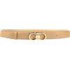 FERRAGAMO - Cintura Regular - Beige