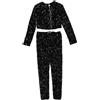 ELISABETTA FRANCHI - Completo Bambini - Nero