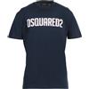 DSQUARED2 - T-shirt - Blu notte