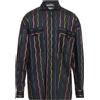 MOSCHINO - Camicia a righe - Nero