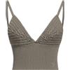 BLUMARINE - Top - Verde militare