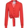 MOSCHINO - Camicie e bluse in seta - Rosso pomodoro