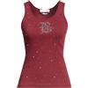 BLUMARINE - Canotta - Bordeaux