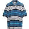 BURBERRY - Camicia a righe - Blu navy