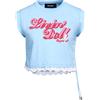 DSQUARED2 - Crop top - Celeste