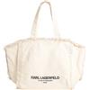 KARL LAGERFELD - Borsa a spalla - Panna