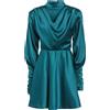 SILENCE LIMITED - Vestito corto - Verde petrolio
