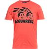 DSQUARED2 - T-shirt - Rosso pomodoro