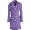ELISABETTA FRANCHI - Vestito corto - Viola