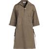 TORY BURCH - Vestito corto - Verde militare