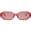THE ATTICO x LINDA FARROW - Occhiali da sole - Rosso